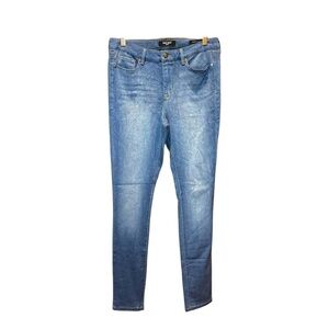 NINE WEST Blue Denim Gramercy Skinny Jeans 6